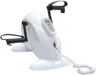 Mini Hometrainer - Pedaal Trainer - Revalidatie Training - Verstelbare Weerstand - Compact Design - Zwart
