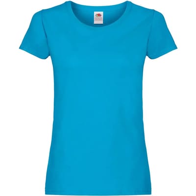 Dames-T-shirt Fruit of the Loom Original