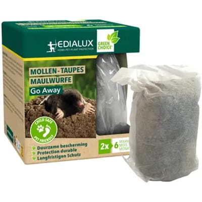 Edialux Go Away Mollenverjager - 2 Stuks