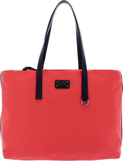 MANDARINA DUCK Schoudertas met laptopvak Style Shopper Coral Koraalrood