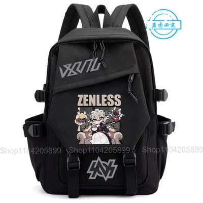 Zenless Zone Zero Rugzak Anime Game Meisjes Jongens Mochila Student Schooltassen Cartoon Reizen Rucksack Vakantiecadeau 16 inches