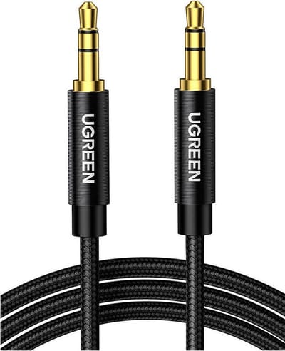 Ugreen - audiokabel - - 2 - x - mini-jack - 3,5 - mm - 2m - zwart - (50363 - AV112)