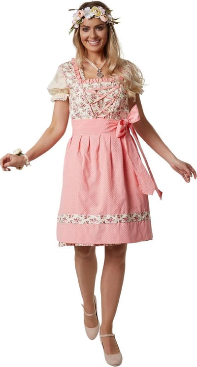 dressforfun - Mini-dirndl Herrenchiemsee model 1 XXL - verkleedkleding kostuum halloween verkleden feestkleding carnavalskleding carnaval feestkledij partykleding - 302974