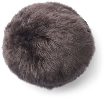 Sheepskin House - Angeliet Kussen - Rond - Langharige Schapenvacht - D30cm