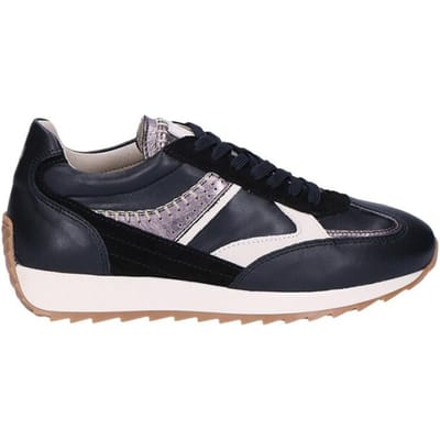 Dames Sneakers Piedi Nudi Harlem 02.03 Black Creme Zwart - Maat 41