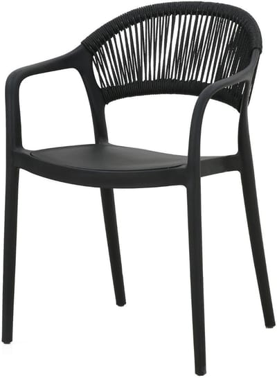 DS4U - Liv stapelbare tuinstoel - zwart