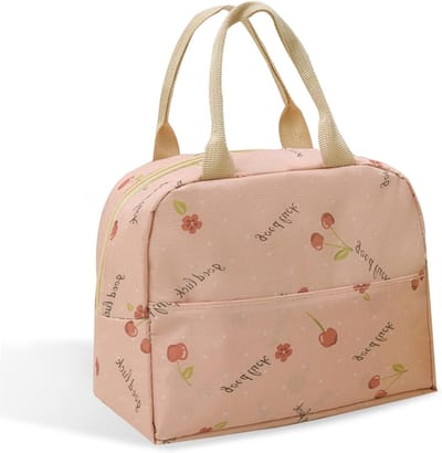 Compacte Koeltas voor Lunch, Ideaal voor Werk, School, Reizen, Kamperen en Picknicks - Roze