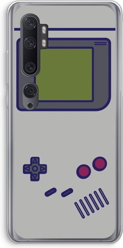 Case Company® - Hoesje geschikt voor Xiaomi Mi Note 10 Pro hoesje - Game On - Soft Cover Telefoonhoesje - Bescherming aan alle Kanten en Schermrand