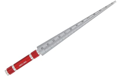 Dailygoods- Voelermaten Hoge Nauwkeurigheid - Roestvrij Stalen Taper Meter - Meetbereik 1-6,5/3-15/15-30/30-45 mm - Duurzaam Handgereedschap - Geschikt voor Dunwandige Onderdelen - Draadspoedmeter