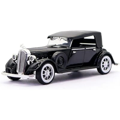 Grensoverschrijdend Realistisch 1:32 Schaal Die-Cast Vintage Auto Model, Prachtig Verzamelobject Ornament