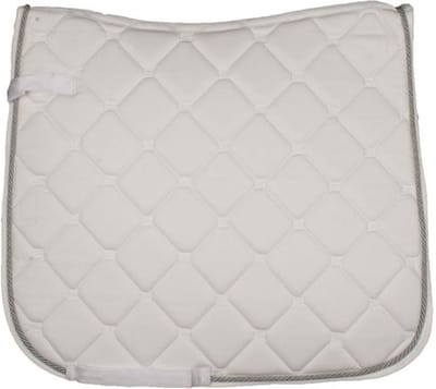 Pagony Supreme Zadeldek - Maat: Shetland - Wit - Polyester