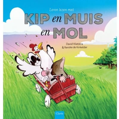 Leren Lezen Met Kip En Muis En Mol - Leren Lezen Met Kip En Muis - David Vlietstra