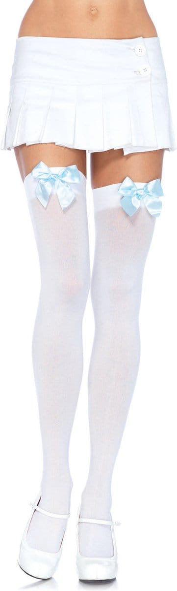 Nylon Knoop Zelfklevende Bas Vrouwen Leg Avenue
