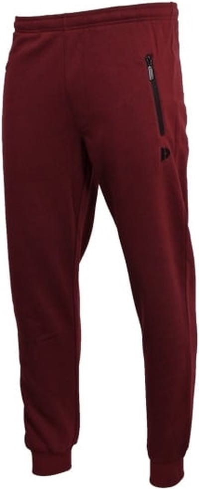 Donnay - Joggingbroek met elastiek (Jack) - Sportbroek - Heren - Burgundy (108) - maat S