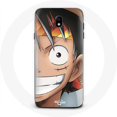 Samsung Galaxy J3 2017 hoesje Manga Luffy uit één stuk