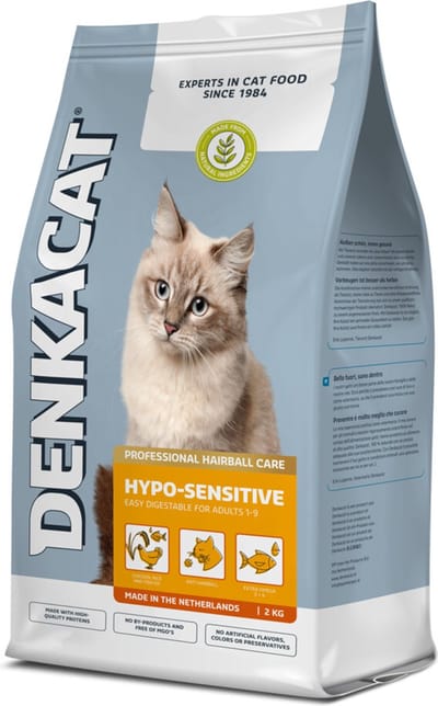Denkacat Hypo Sensitive Kattenvoer - 8 x 1,25 kg - Voordeelverpakking