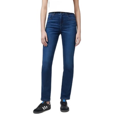 Wrangler Slim Authentic Love Denim Blue Jeans Größe: W31L30 | Skinny Pants Outlet | Damen | Blau
