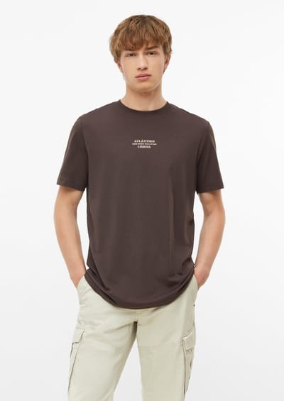 s.Oliver - male - T-shirt met print op voorzijde