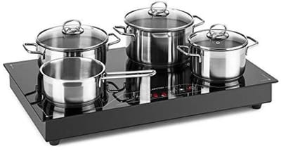 Inductiekookplaat - Keramisch, 3500 Watt, Vrije Zone, Boostfunctie, Touch Control, Vrijstaand of Ingebouwd, Zwart