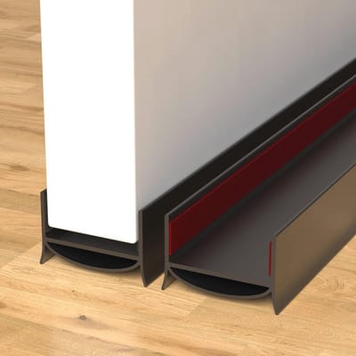 Sterke Zelfklevende Deurtochtstopper voor Binnen- en Buitendeuren - 99 cm Snijbaar Onder Deurafdichting