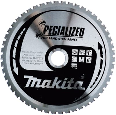 Makita Cirkelzaagblad voor Sandwichpaneel | Specialized | Ø 355mm Asgat 30mm 80T - B-33607