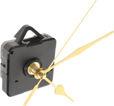 2 Sets Quartz Klokmechanisme met Minuten en Uren Wijzers voor Grote Wandklokken - Elektronische Onderdelen voor Klokreparatie en DIY Projecten