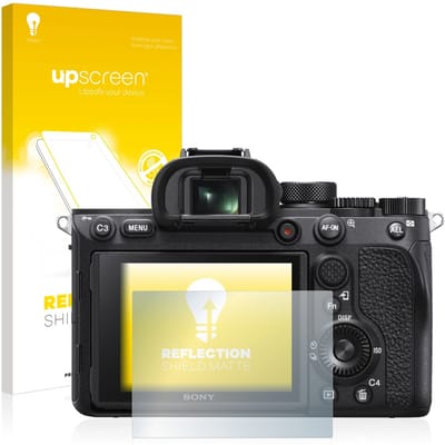 upscreen - Screenprotector voor Sony Alpha 7R IV - Folie Beschermfolie anti glare matte