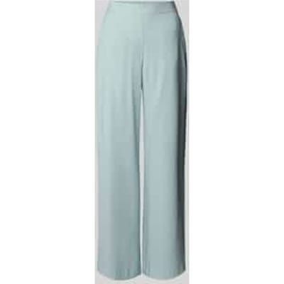 Stoffen broek van viscosemix met elastische band
