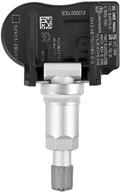 Bandenspanning Sensor - TPMS Sensor - Veilig Rijden - Directe Vervanging - 1 Stuk - Zwart