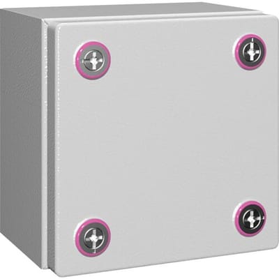 Rittal KX 1502.000 Installatiebehuizing, Wandbehuizing 120 x 200 x 200 x 120 Plaatstaal Lichtgrijs 1 stuk(s)