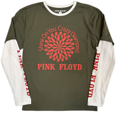 Pink Floyd - Shine On Longsleeve shirt - S - Groen/Wit