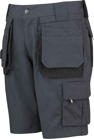 STØRVIK Job Korte Werkbroek Heren - Werkshort - Werkbermuda - Werk Short - Maat M - Antraciet