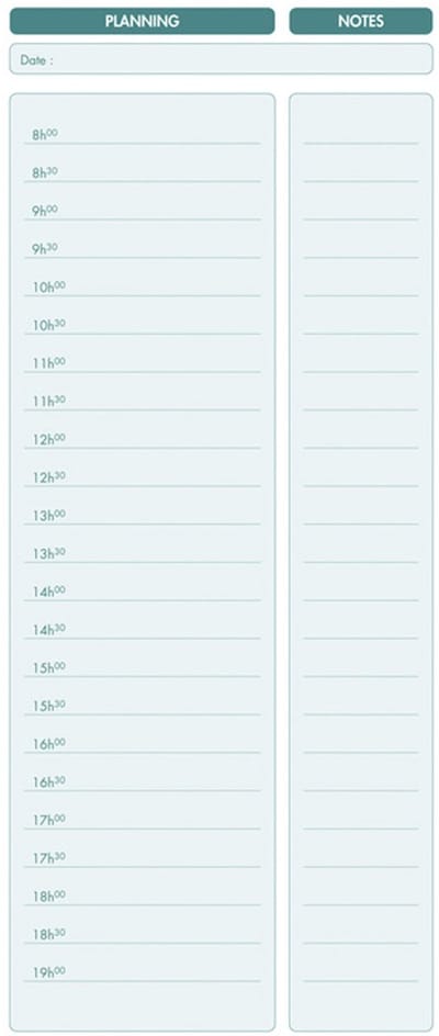 Exacompta Spiraalschrift 29,7x14cm - To do - 125 bladen - - 5380E