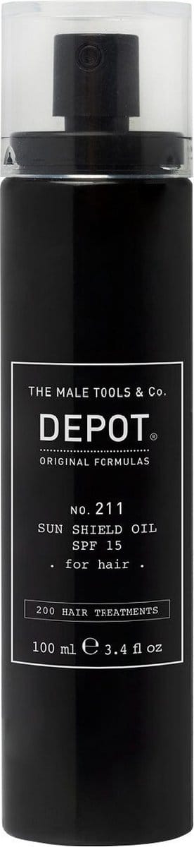 Dépôt, 200 Traitements Capillaires Non. 211, Traitement Laque Capillaire, Pour Protection UV, 100 ml
