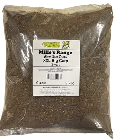 Reniers Fishing Mille's XXL Big Carp 2 Kilo - Color : Zwart