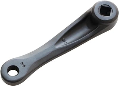 Fiets Crank Arm - Linker Arm - Kinderfiets Onderhoud - Korte Cranklengte - 140mm - Zwart