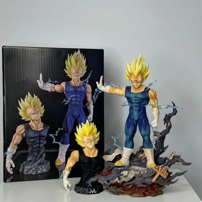 Anime Dragon Ball Figuur Majin Vegeta Actiefiguren Pvc Standbeeld Ornament Collectie Model Speelgoed Cadeaus 22cm