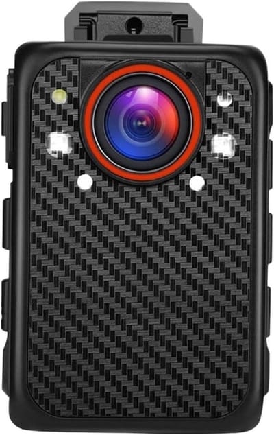 Draagbare Camera - Mini Recorder - Veiligheid Opnemen - Groothoeklens 140 graden - 64GB opslag - Zwart