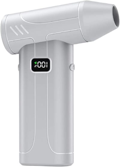 Elektrische Stofblazer - Luchtblazer Reiniger - Stof Verwijderen - Hoge Snelheid - 255 g - Wit