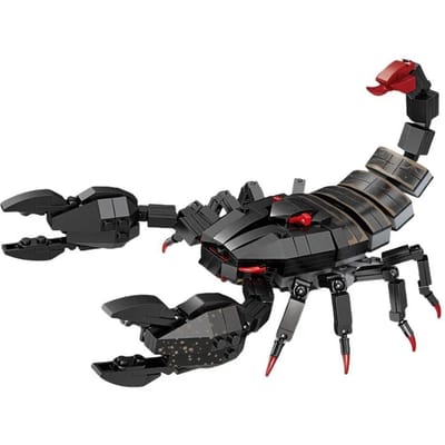 MOC Dierfiguren Insect Duizendpoot Schorpioen Spin Trilobieten Blokken Kits Leergericht Speelgoed voor Kinderen