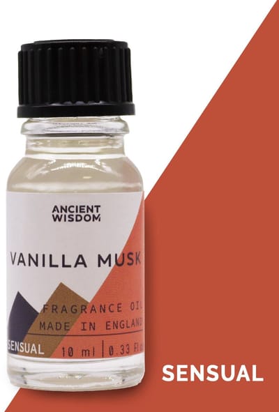 Geurolie voor Aroma Diffuser - Vanille Musk - 10ml - Aroma Olie - Huisparfum - Geurverspreider - Geuroliën