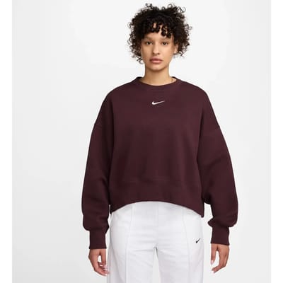Dames-sweatshirt met 1/4 rits Nike Phoenix Fleece