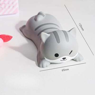 Schattige polssteunondersteuning voor muis Decompressie Muizen Pad Pols Pads voor bureau Ergonomische Kawaii Kantoorartikelen Langzaam opkomend speelgoed