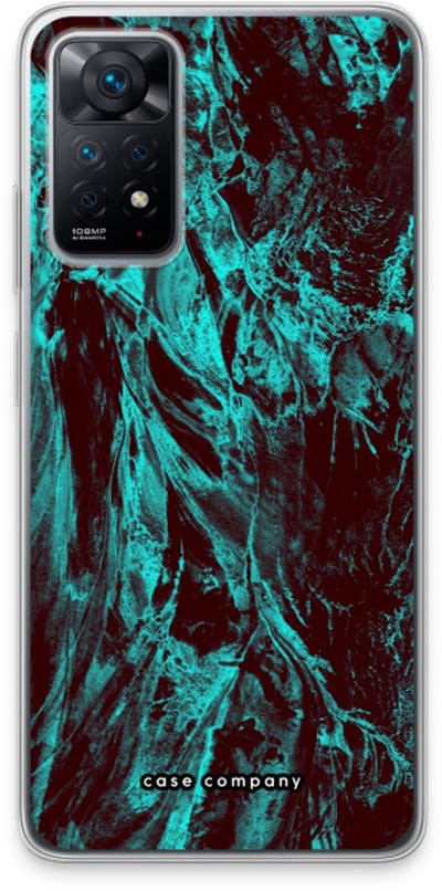 Case Company® - Hoesje geschikt voor Xiaomi Redmi Note 11 Pro hoesje - Ice Age - Soft Cover Telefoonhoesje - Bescherming aan alle Kanten en Schermrand