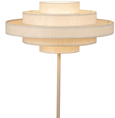 Lumidora Vloerlamp 31591 - JULIA - E27 - Beige - Zand - Metaal - ⌀ 50 cm