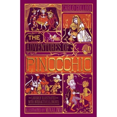 De Avonturen van Pinocchio MinaLima Editie door Carlo Collodi Hardcover Boek 9780062905277