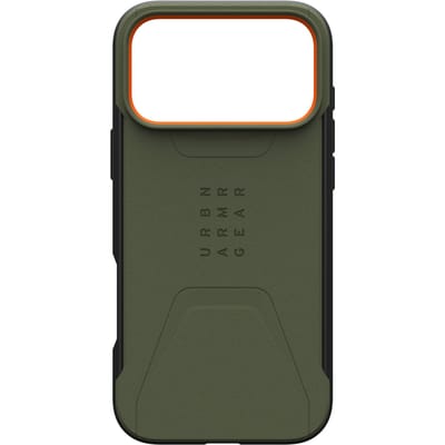 UAG Civilian Backcover MagSafe voor de Apple iPhone 17 Pro Max - Olive Orange