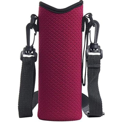 Sport Waterfles Hoes Met Riem Neopreen Isolatiehoes Tas Etui 500ML Draagbare Thermosbeker Set Camping Accessoires