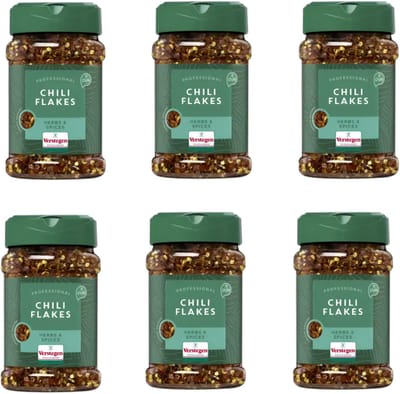 Verstegen - Chili vlokken - Pure - Strooibus small - 6 stuks - Kruiden & specerijen - 720g