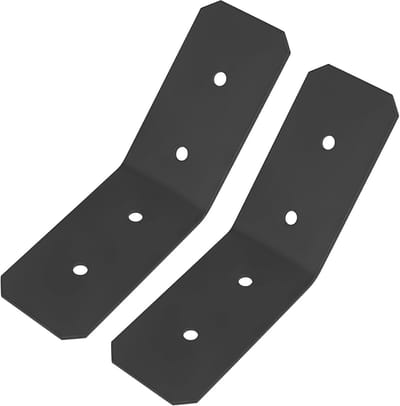 Hoekverbinders 135 graden - Vlak Inwendige Hoekconnector voor Houten Constructies, 2 Stuks